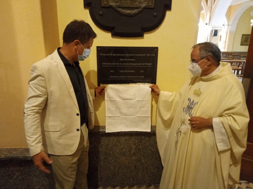 El municipio acompañó las fiestas patronales en honor a la Virgen