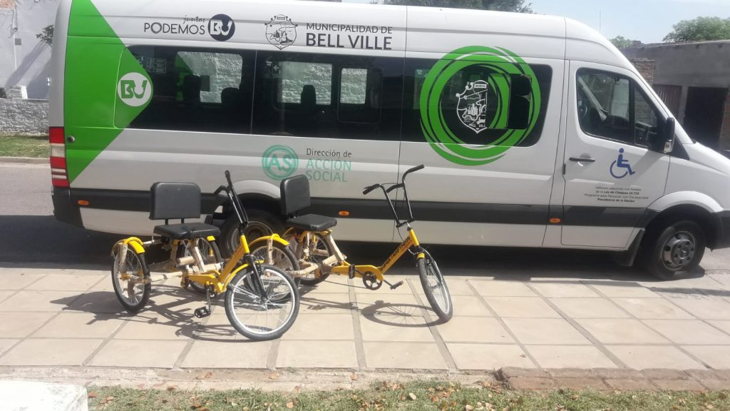 Cuatro niños de la ciudad se beneficiaron con las bicis adaptadas