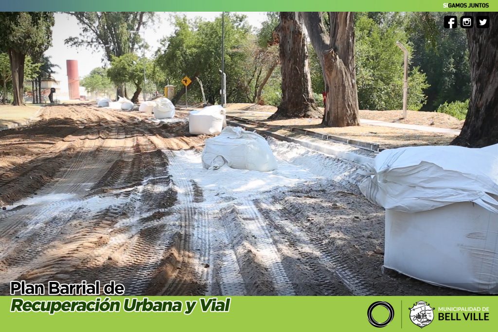 Avanza el acondicionamiento de suelos en la costanera Faustino Molina