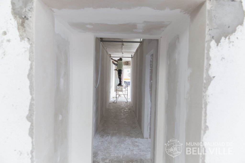 Prosigue la construcción de la Sala de Situación en la Asistencia Pública Municipal