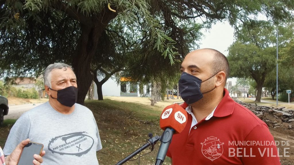 Funcionarios municipales justificaron el reemplazo del asfalto por hormigón