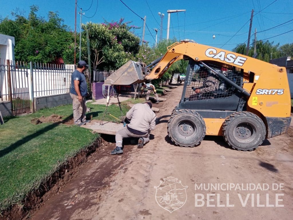 Se mejoran los desagües en calle Vieytes