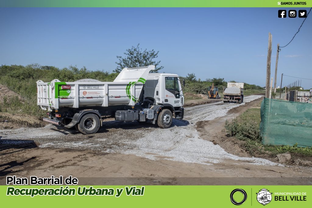 Mejoran la transitabilidad de la prolongación de calle Entre Ríos