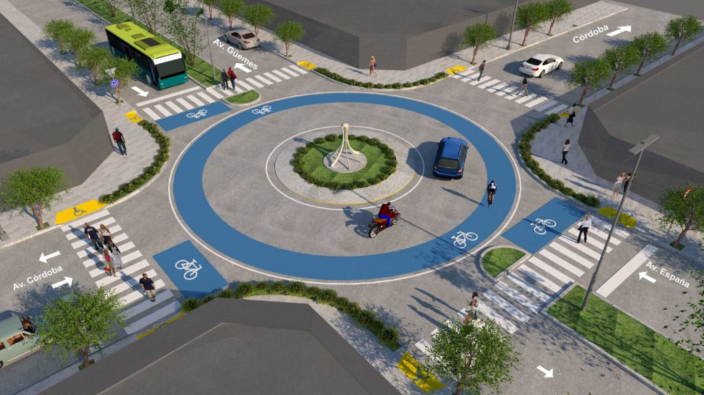 Inminente inicio de la obra en avenidas España, Güemes y calle Córdoba