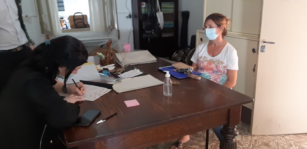 En el inicio de las inscripciones, se recibió una agradable visita en la Banda