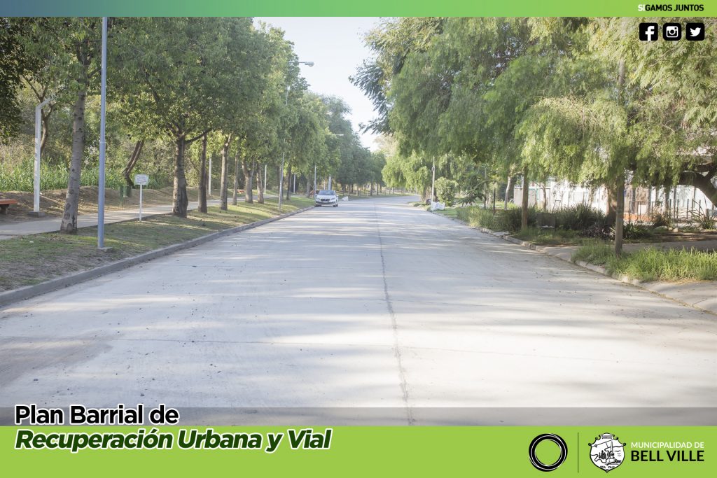 Liberan al tránsito vehicular otras dos cuadras con nuevo hormigón