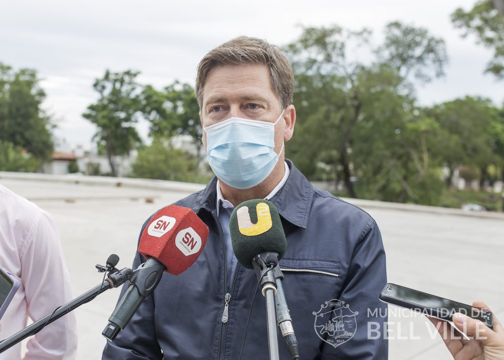 La obra del puente Güemes va marchando de acuerdo con lo previsto