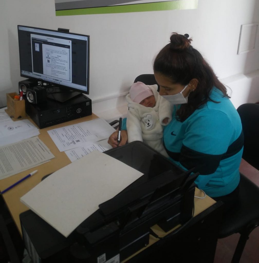 Vilma Luz Cesaratto es el primer nacimiento en el Registro Civil del Hospital Regional