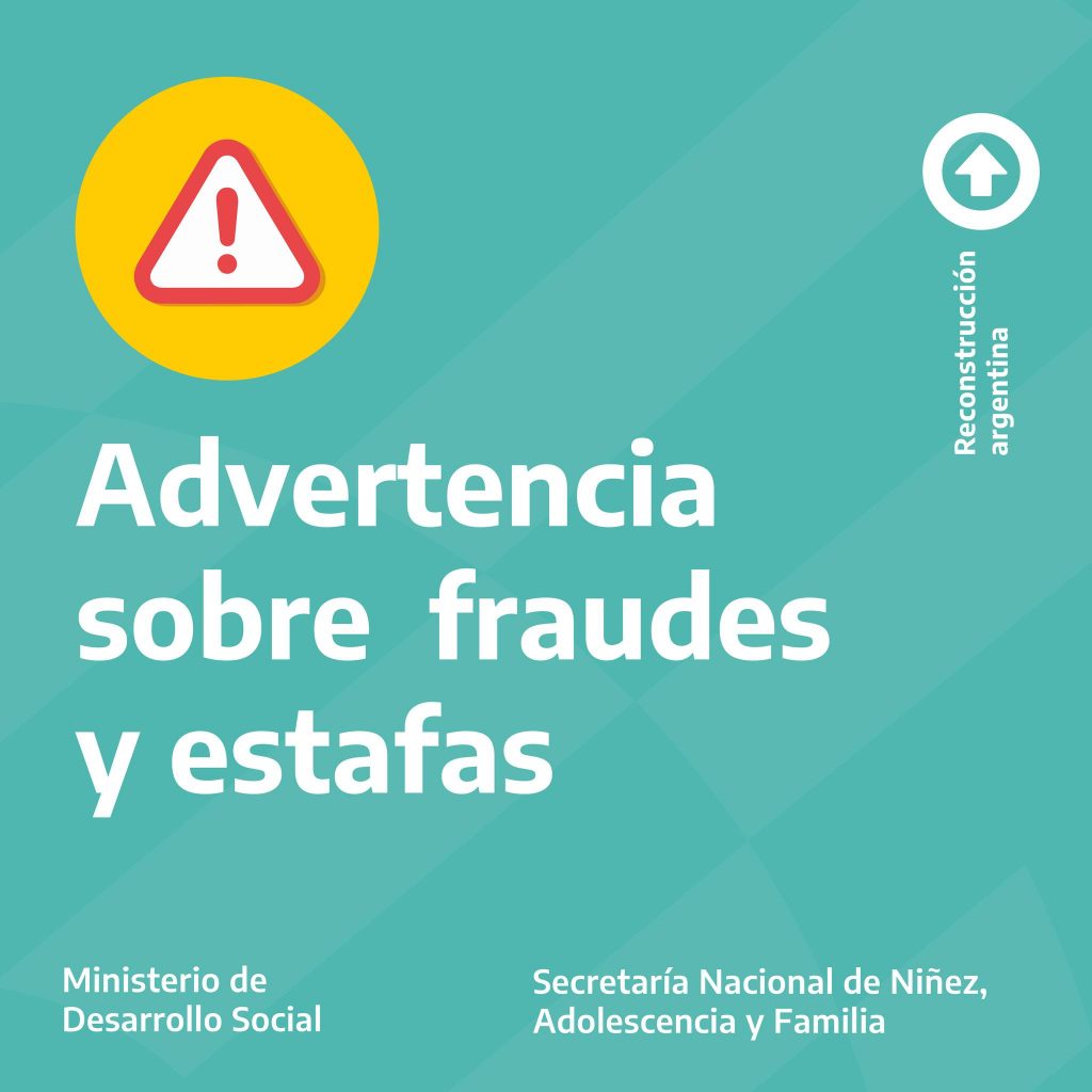 Alerta sobre engaños y estafas