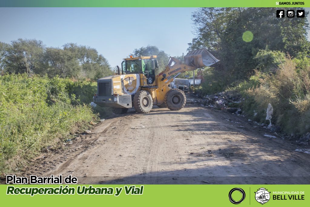 Arreglo y limpieza de la calle Martín Malharro