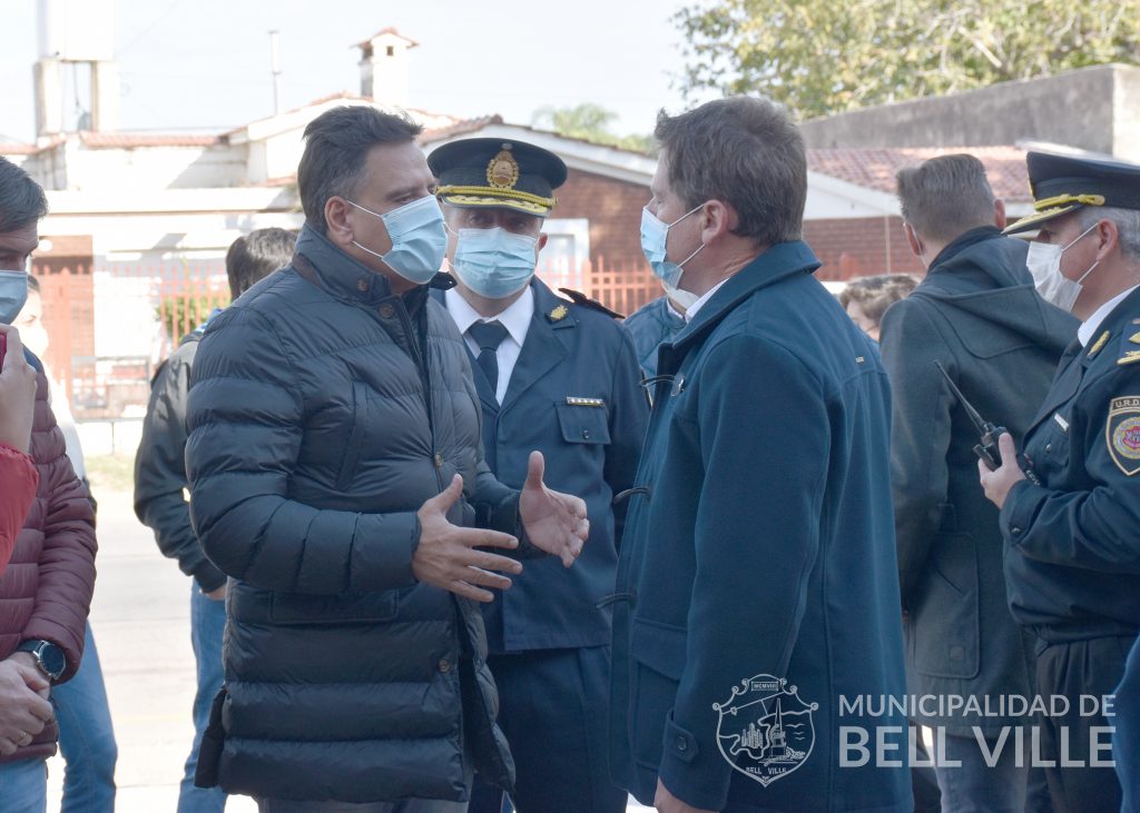 El intendente habló de inseguridad con el ministro de Seguridad de la Provincia