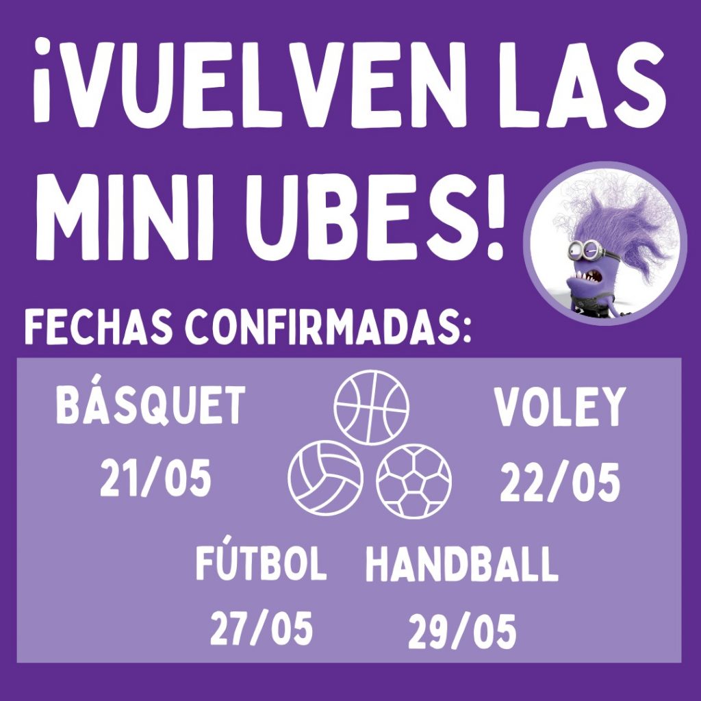 El fin de semana se reinicia la tradicional Mini UBES
