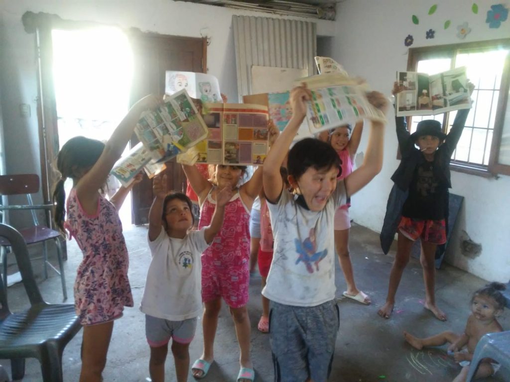 Se nutre de niños el taller “Palabras Mágicas” de los Núcleos Barriales