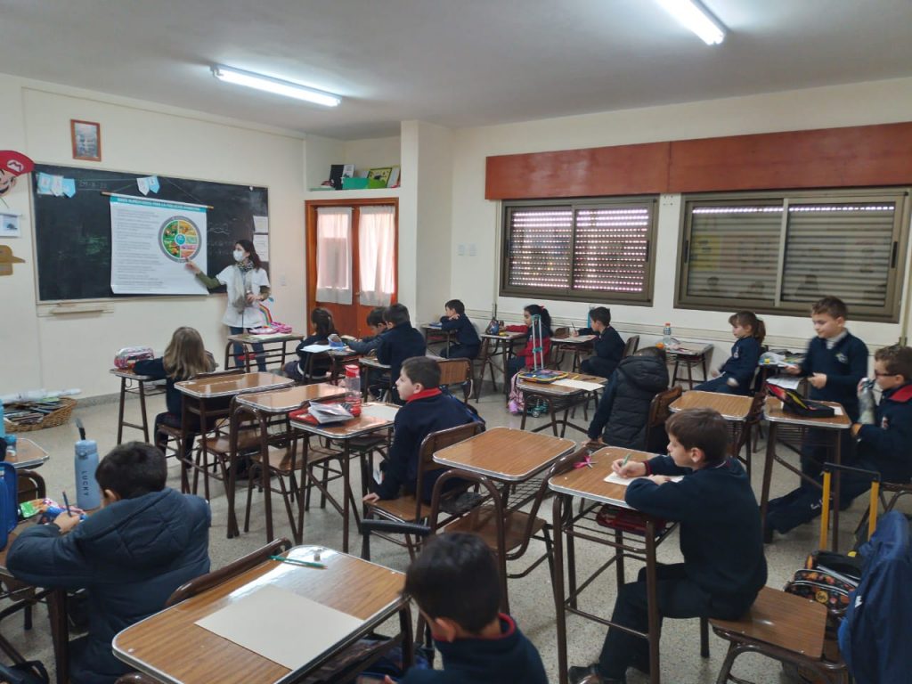 El proyecto sobre hábitos saludables sigue recorriendo escuelas