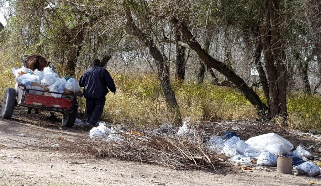 Lamentable imagen que se repite en la ciudad