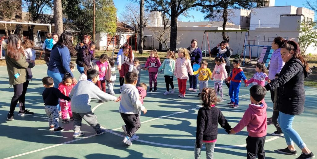 En la Casa del Niño hubo festejos con los pequeños por partida doble