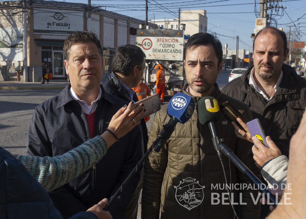 “Estamos transformando la ciudad para el peatón”, dijo el director de Planificación