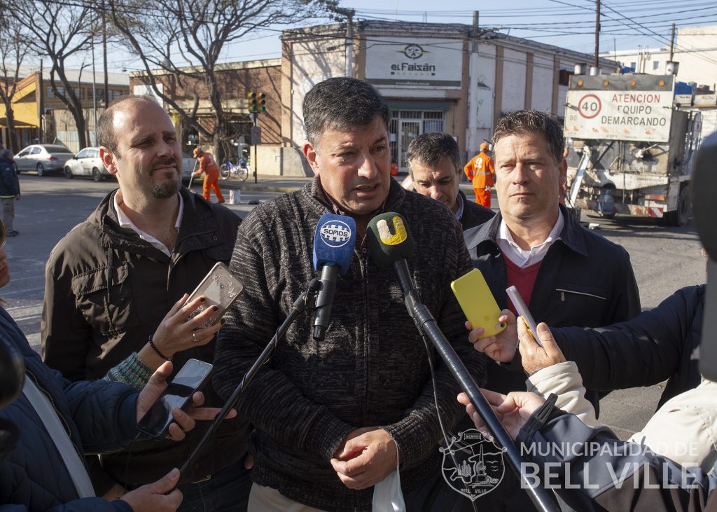 Con la demarcación vial se recordaron algunos aspectos de la Ley Nacional de Tránsito