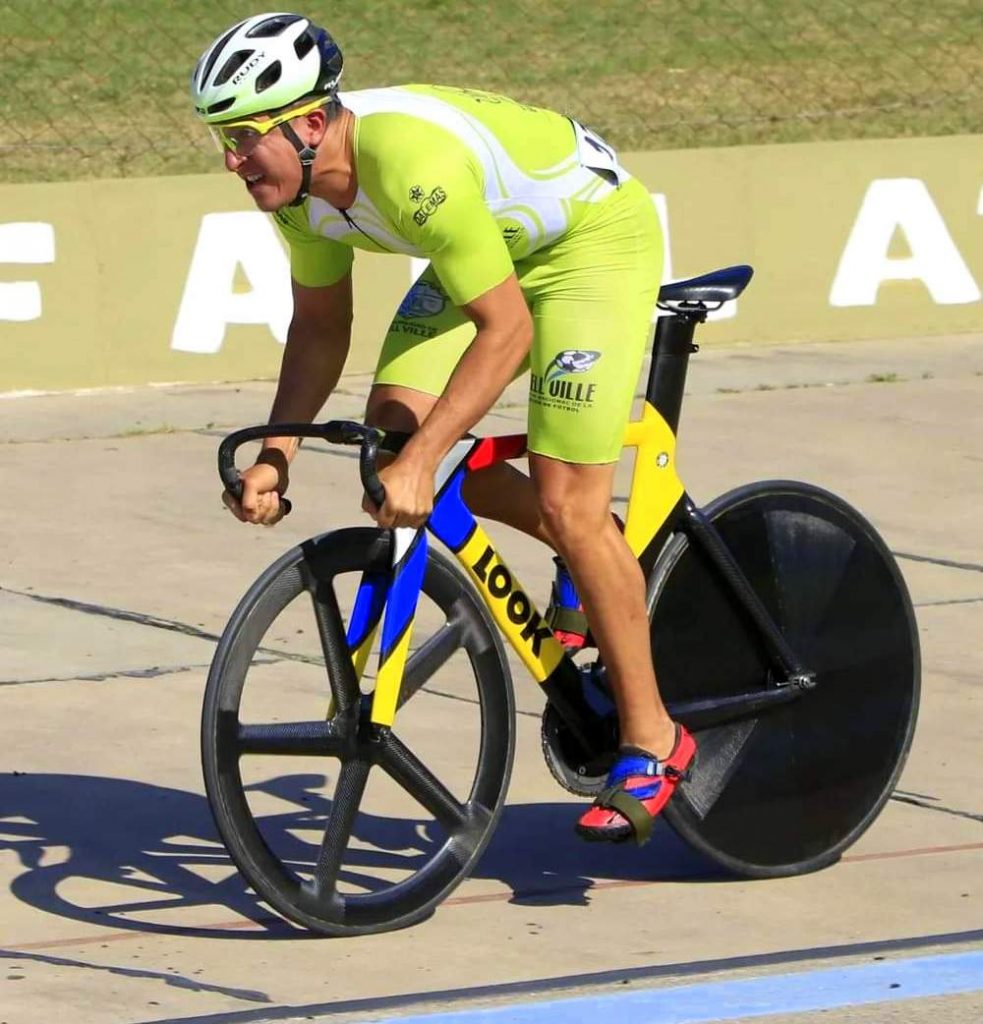 El ciclista bellvillense Franco Victorio participará en Perú del Panamericano de Pista