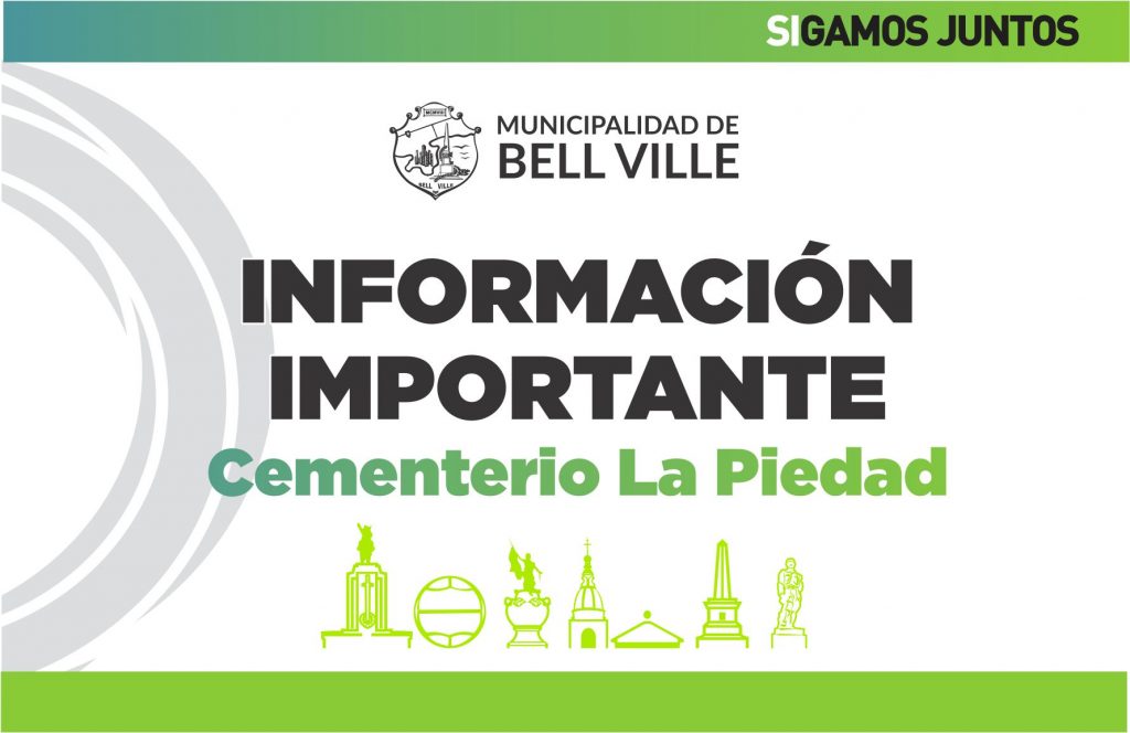 Importante comunicado municipal sobre el Cementerio “La Piedad”