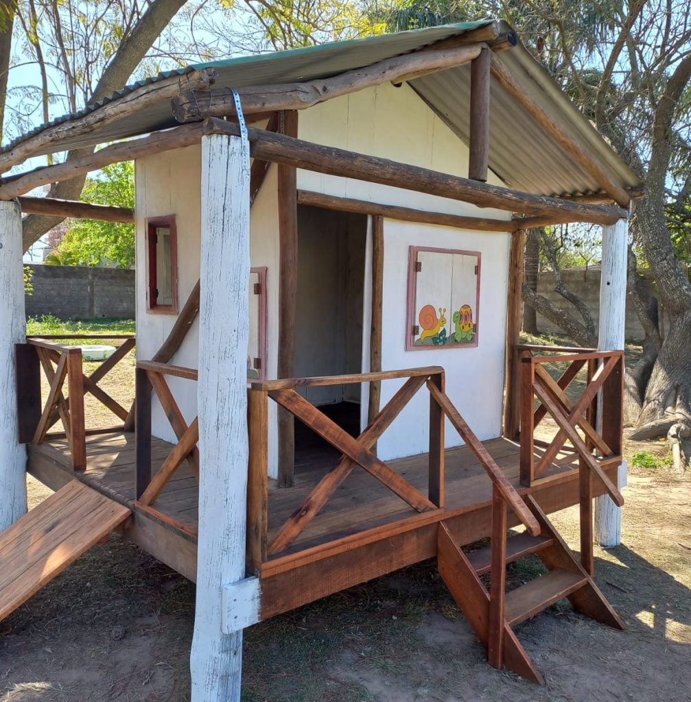 La Casa del Niño ya tiene también su casita de juegos