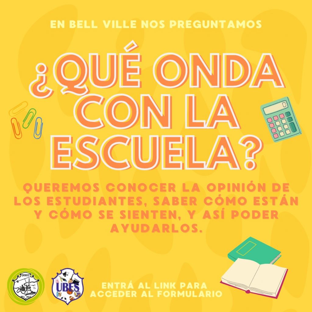 Novedosa encuesta promovida por la Mesa Socioeducativa y UBES