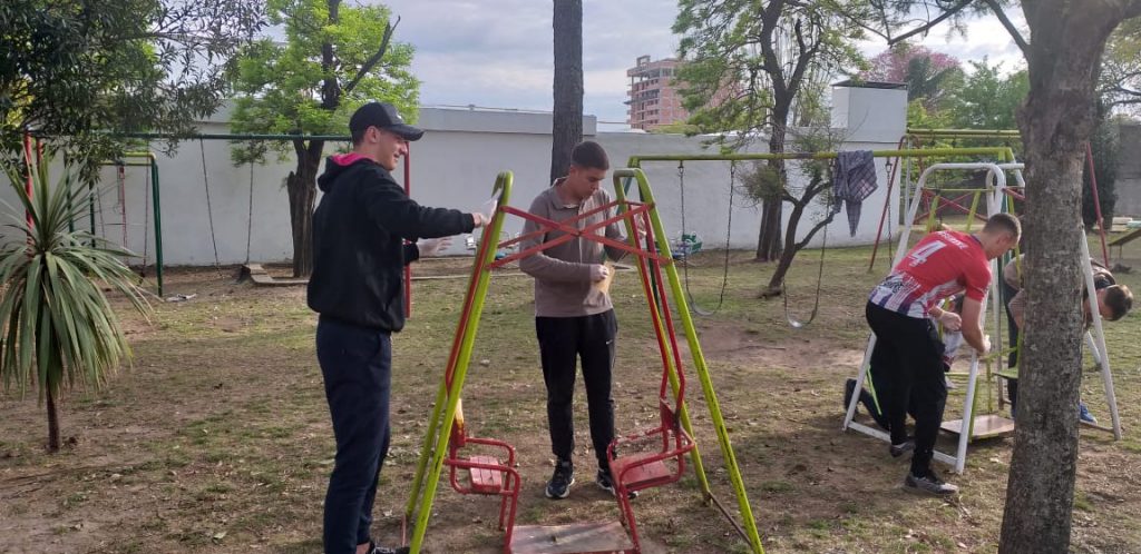 Celebrada intervención de alumnos del Colegio San José en la Casa del Niño
