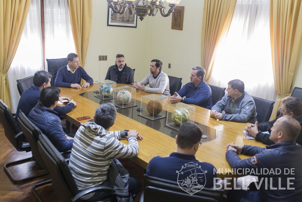 Directivos de Husqvarna de Argentina y Sudamérica visitaron al intendente municipal