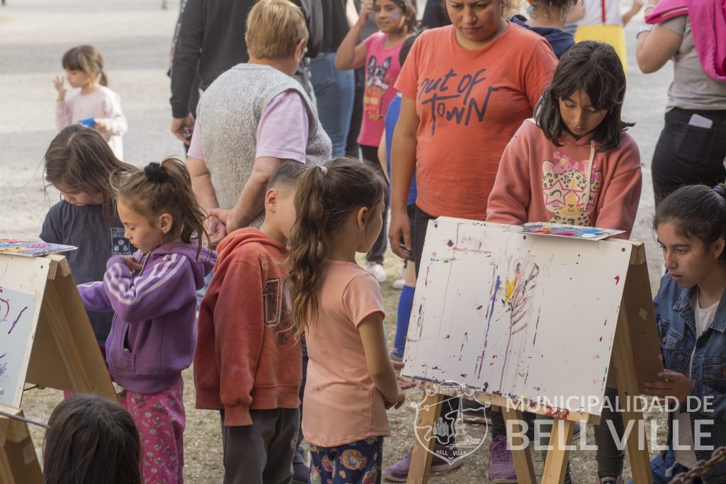 La alegría y el cariño sobresalieron en la kermés de los Núcleos Barriales