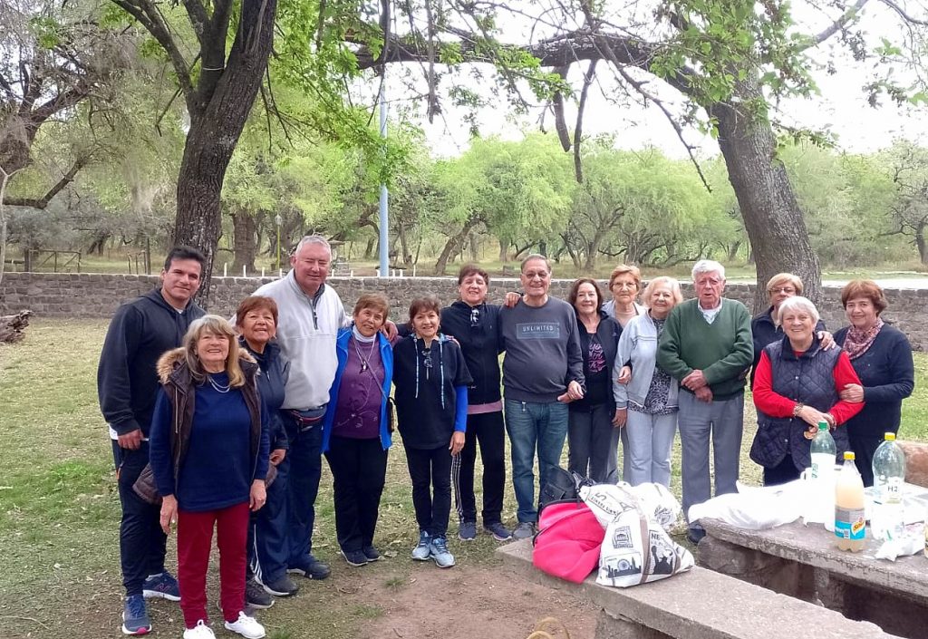En el Parque Tau, los jubilados celebraron su día con una reunión fraternal