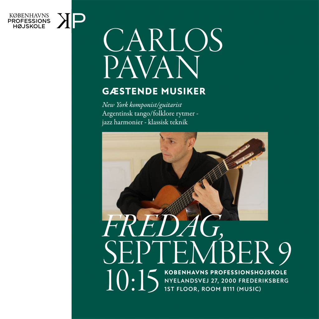 El artista bellvillense Carlos Paván se presenta por primera vez en Escandinavia