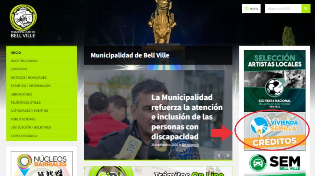 En la web municipal se habilitó la inscripción para otra etapa de Viviendas Semilla