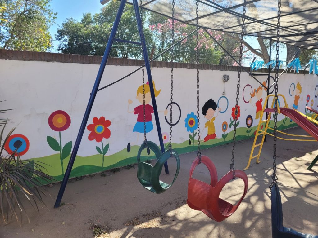 Está concluyendo un nuevo mural de los Núcleos Barriales Culturales