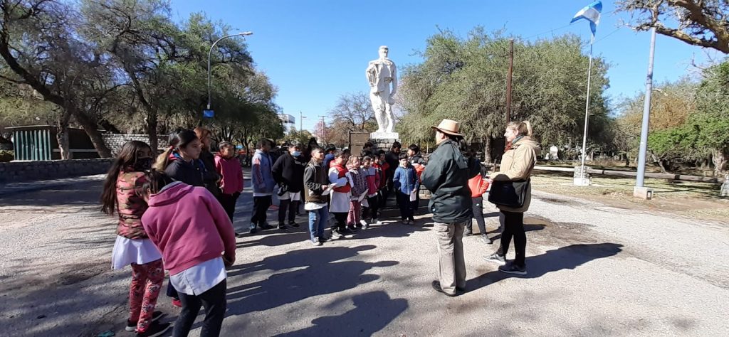 Alumnos de la Escuela José María Paz visitaron el Parque Tau
