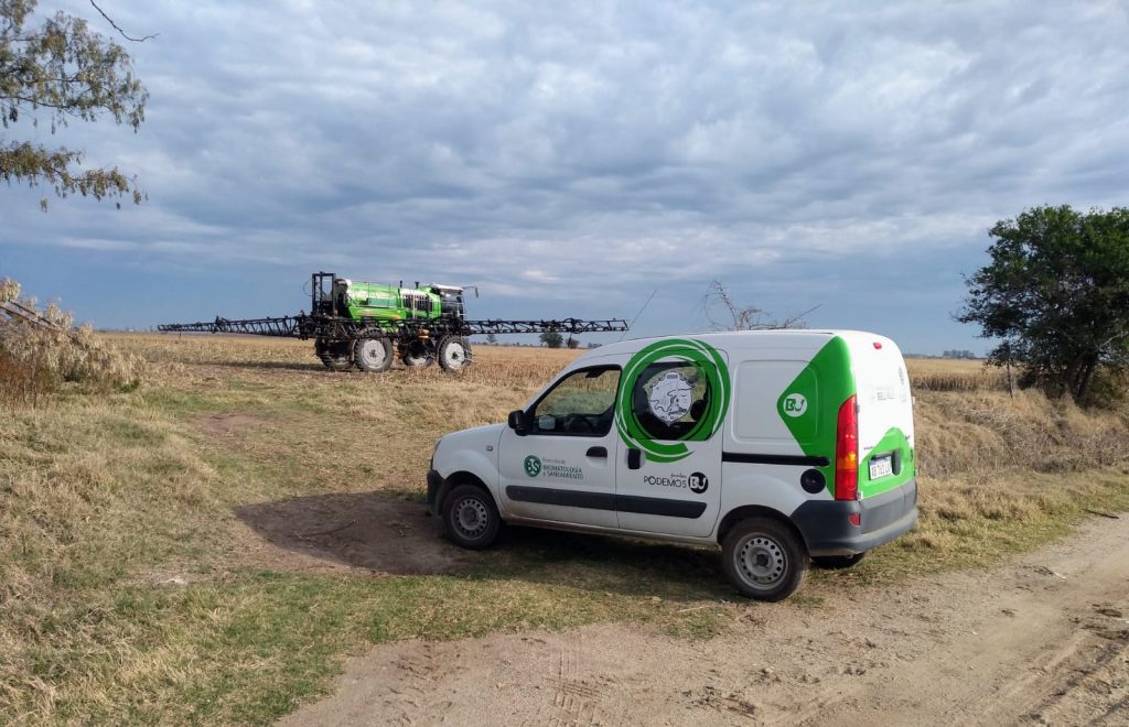 Control municipal de fitosanitarios en áreas cercanas al radio urbano