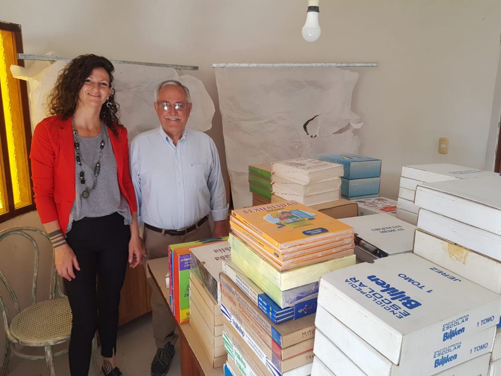 Importante donativo de libros de un vecino para los Talleres Culturales Barriales