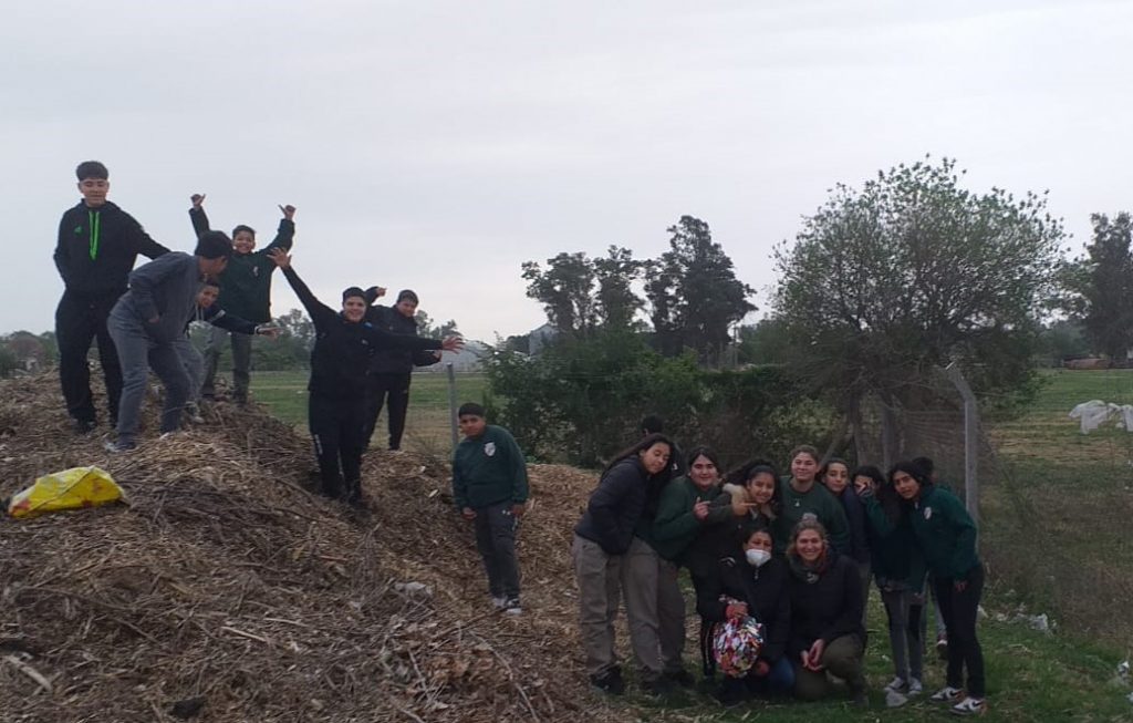 Avidez de los jóvenes estudiantes por el cuidado del medio ambiente
