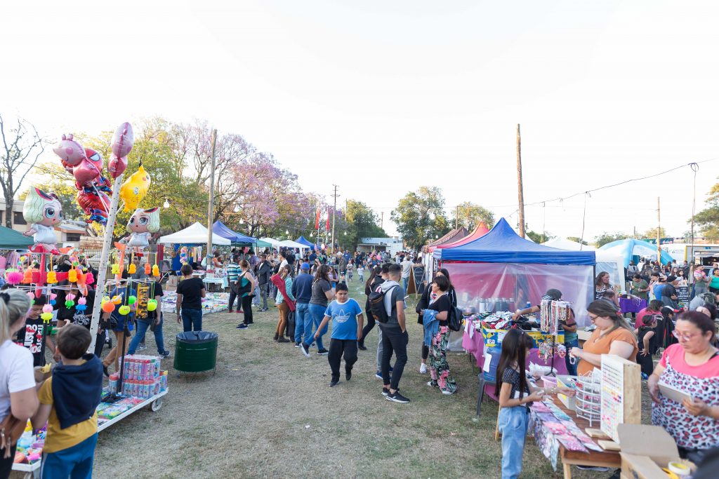 Gran conformidad entre los feriantes por los resultados de la Fiesta de la Pelota de Fútbol