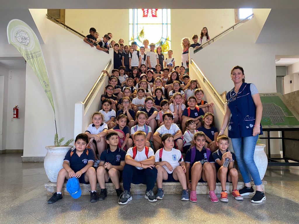 Se suceden las visitas guiadas de estudiantes por la parte histórica de la ciudad