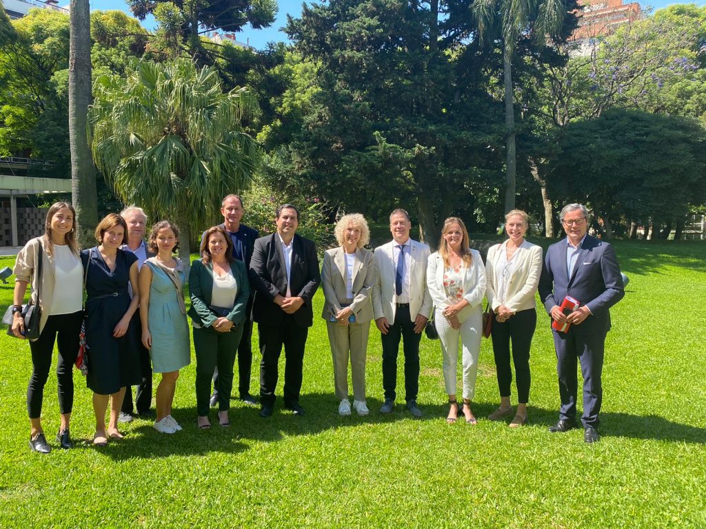 El intendente Briner se reunió con miembros del gobierno alemán en el marco de la RAMCC