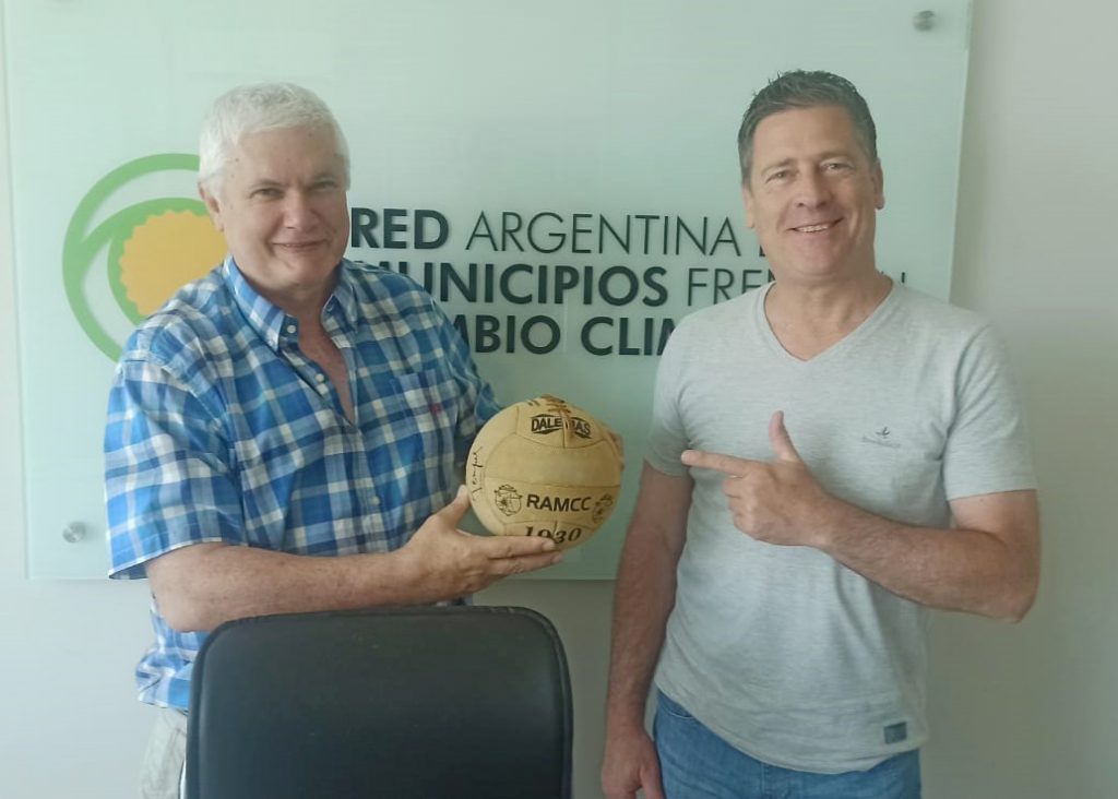 Positiva visita a Rosario del Dr. Briner por temas ambientales