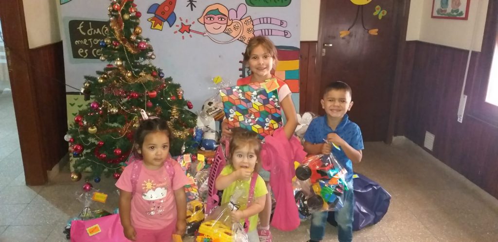 La Casa del Niño festejó la Navidad junto a sus pequeños