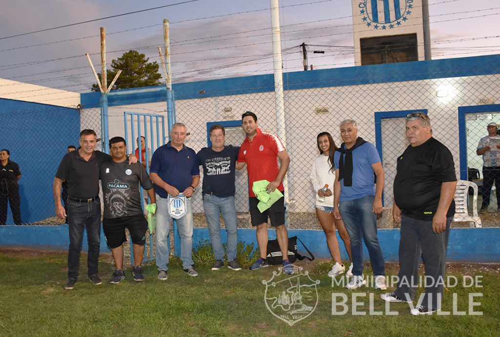 El intendente Briner asistió al debut de Argentino en el Provincial de Fútbol