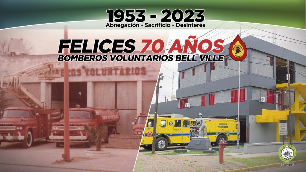 El Cuerpo de Bomberos Voluntarios cumple hoy 70 años en favor de una solidaridad plena