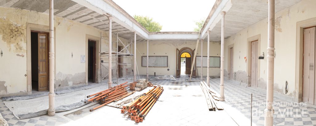 Prosigue la restauración edilicia de la Casa de la Cultura