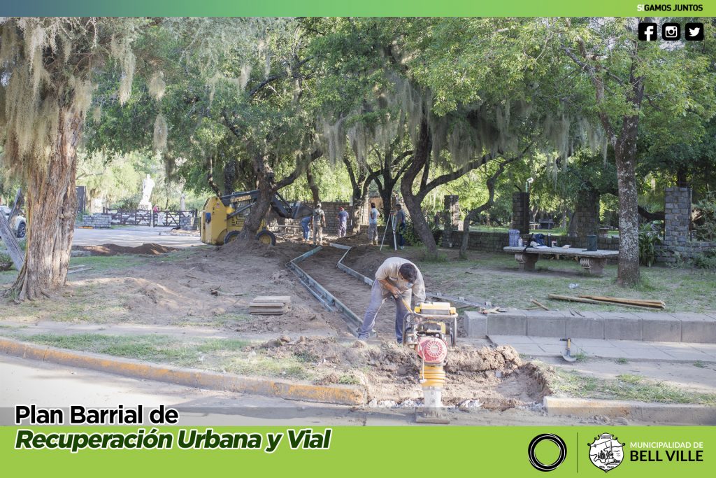 Mejoran el ingreso peatonal al Parque Tau por calle Tucumán-Av. del Gaucho