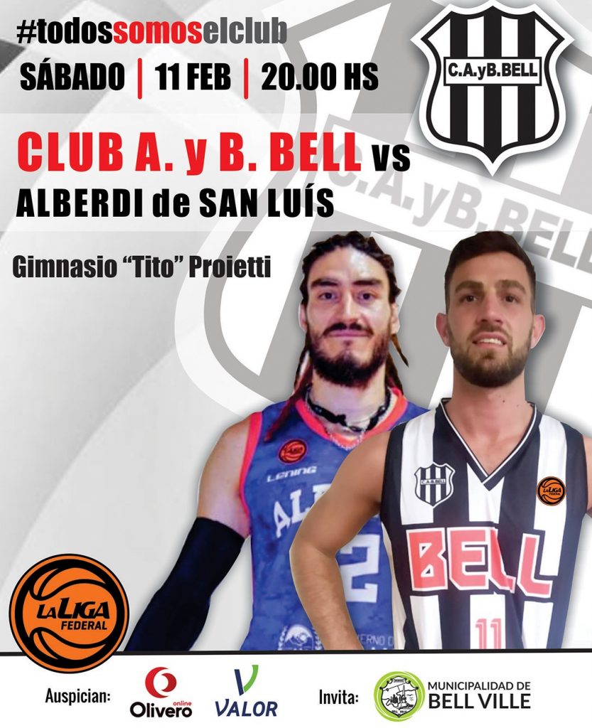 Este sábado, Bell afronta su primer compromiso por la Liga Federal de Básquet