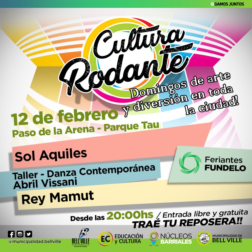 En el balneario Paso de la Arena se presentará el domingo “Cultura Rodante”