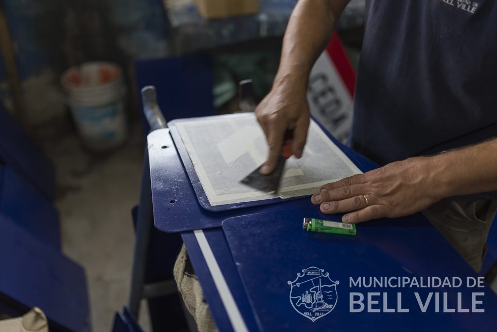 Intensa actividad en el Taller Vial de la Municipalidad