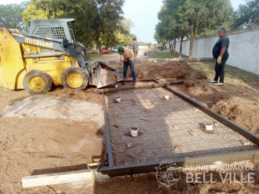 Comenzó la construcción del memorial por los fallecidos en pandemia